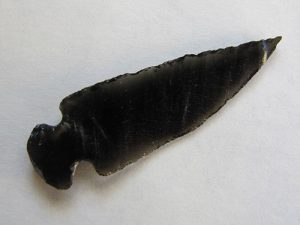 Obsidian point