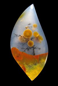 Skye Polk Dot agate