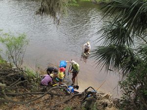 Navigating the river