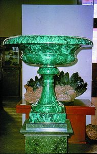 Malachite bowl