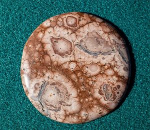 Birdseye Rhyolite cabochon