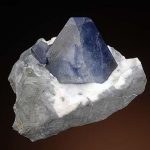 two cm benitoite specimen