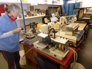 Lapidary workshop