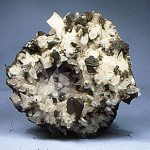 chalcocite crystals intimate growth