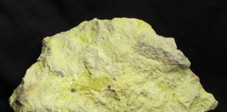 Sulfur in sedimentary rocks