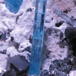 Blue aquamarine beryl