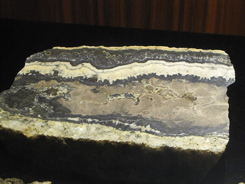 Slabbed ore specimen Slabbed ore specimen