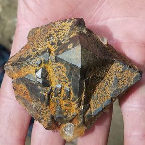 Large pyrite crystal