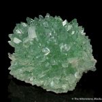 Mint green apophyllite