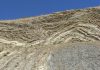 Rock formations near San Andreas Fault