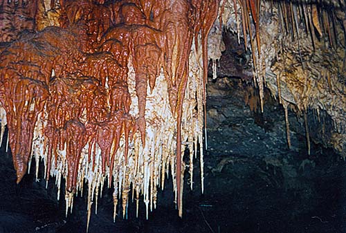Kartchner Caverns stalactites