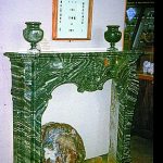 Kolyvan jasper fireplace