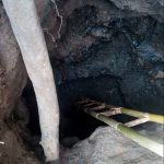 Bamboo ladders to handle mining