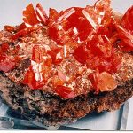 Wulfenite from the Red Cloud mine