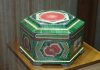 Malachite gem box