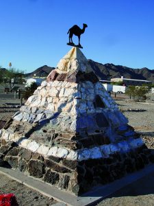 hi jolly monument in quartzsite arizona