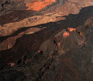 Mauna Loa from the air