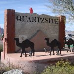 Quartzsite, Arizona: The Hunt for Rocks & History Quartzsite town sign