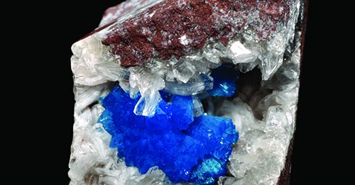Cavansite specimen is a vanadium mineral