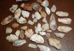 Data Creek crystal samples
