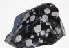 Cristobalite Snowflakes within obsidian