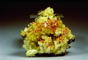 Crocoite and cerussite