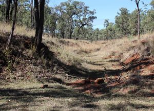 fissure deposits