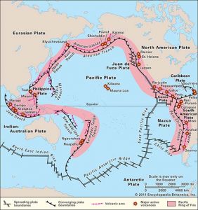 Ring of Fire map