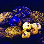 Yooperlites: What & Where to Find Them yooperlites fluorescing under UV light