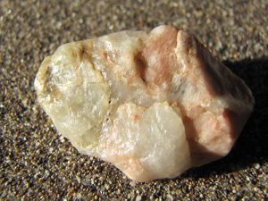 granite piece from the great sand dunes national park
