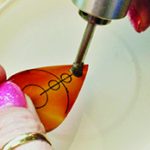 Grinding a cylinder into a dome