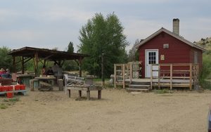 Red Rock Mine screening area