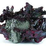 Proustite Chile with Calcite