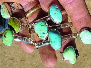 Turquoise rings