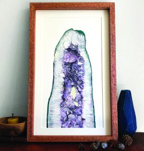 Amethyst painting