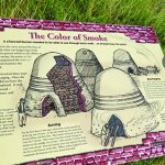 Charcoal-making informational signs