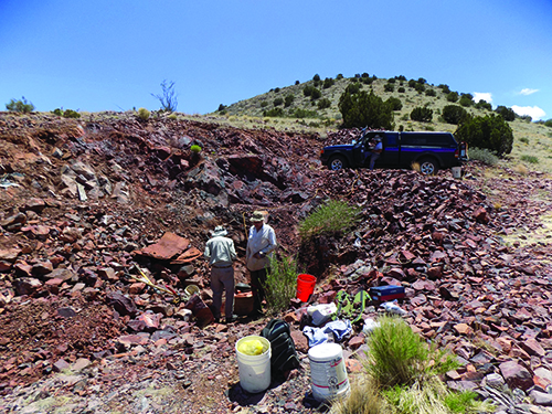 Main workings of U.S. 60 Mine