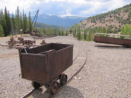 View of Breckenridge mine