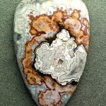 Crazy lace agate cab