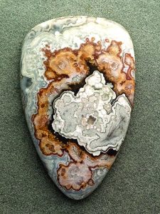 Crazy lace agate cab