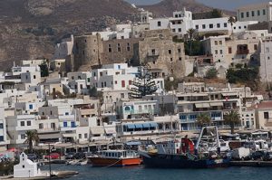 Venetian castle in Naxos