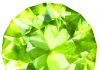 cut brilliant peridot