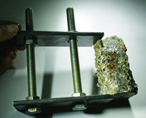 Notch grooves with clamp