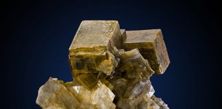 a siderite rhomb specimen