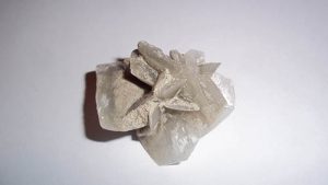 Desert flower gypsum crystal
