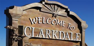 Clarkdale sign