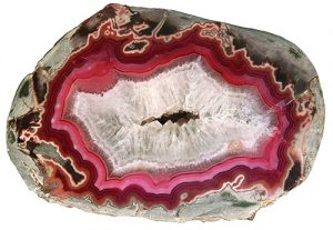 Dryhead agate geode