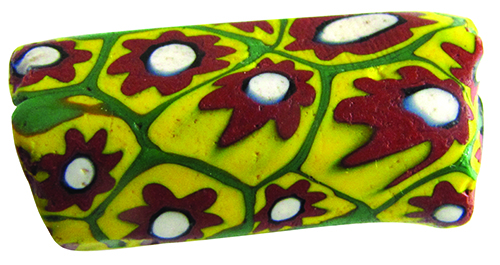 millefiori gemstone bead