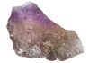 ametrine crystal from Anahi Mine, Bolivia isolated on white background