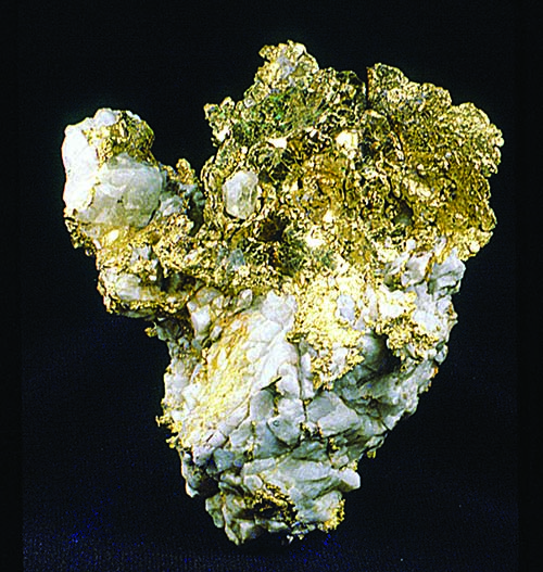 Gold-Quartz-Grass valley-44.5x12.5cm
